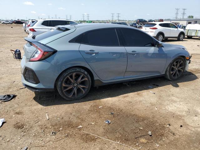 SHHFK7H44JU221543 - 2018 HONDA CIVIC SPORT GRAY photo 3