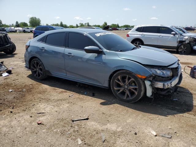 SHHFK7H44JU221543 - 2018 HONDA CIVIC SPORT GRAY photo 4