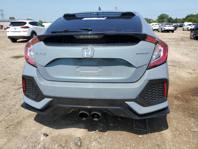 SHHFK7H44JU221543 - 2018 HONDA CIVIC SPORT GRAY photo 6