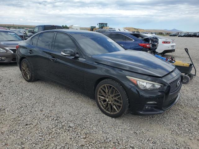 JN1BV7AR9EM682914 - 2014 INFINITI Q50 BASE BLACK photo 4