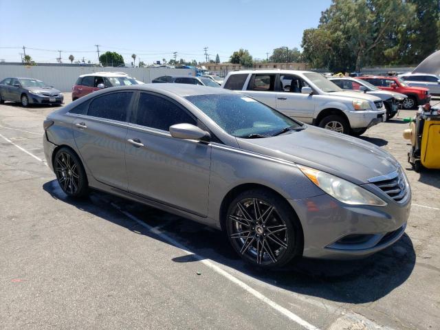 5NPEB4AC3CH450295 - 2012 HYUNDAI SONATA GLS GRAY photo 4