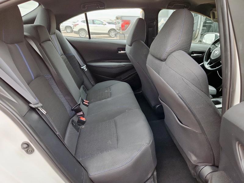 5YFS4MCE0MP087020 - 2021 TOYOTA COROLLA SE WHITE photo 10