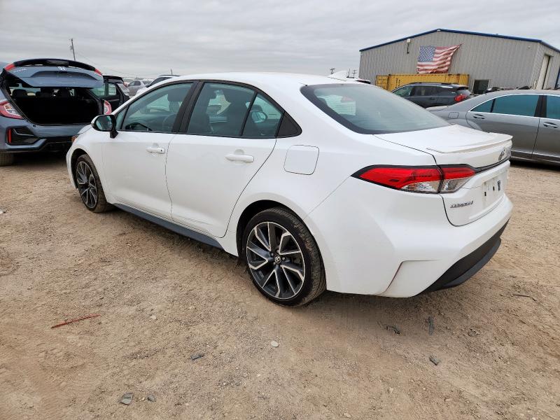 5YFS4MCE0MP087020 - 2021 TOYOTA COROLLA SE WHITE photo 2
