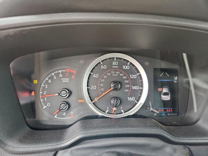 5YFS4MCE0MP087020 - 2021 TOYOTA COROLLA SE WHITE photo 9