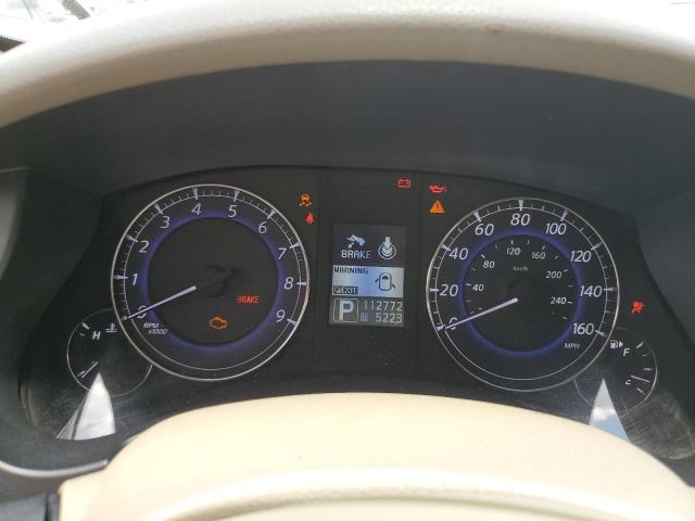 JN1AJ0HP8BM802099 - 2011 INFINITI EX35 BASE Սպիտակ լուսանկար 9