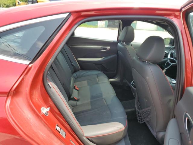 5NPEJ4J25LH039636 - 2020 HYUNDAI SONATA SEL PLUS RED photo 10