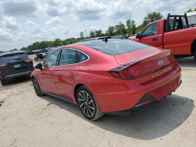 5NPEJ4J25LH039636 - 2020 HYUNDAI SONATA SEL PLUS RED photo 2