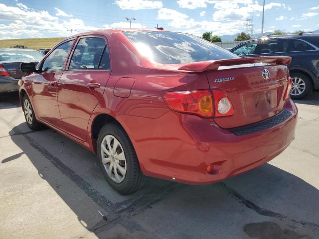 JTDBL40E09J034398 - 2009 TOYOTA COROLLA LE BASE RED photo 2