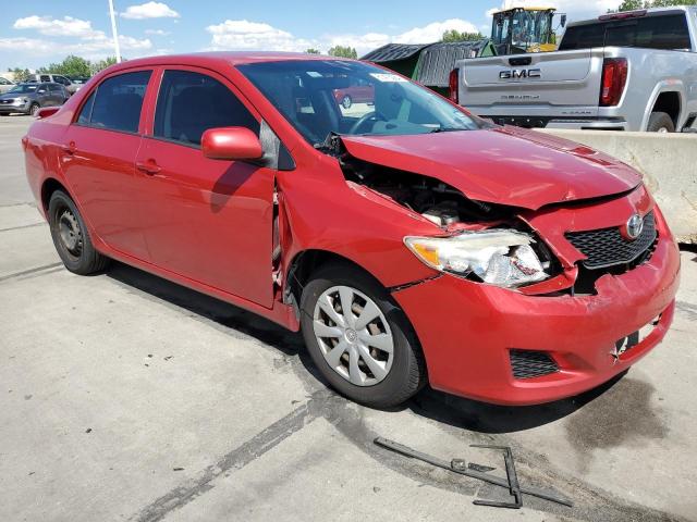 JTDBL40E09J034398 - 2009 TOYOTA COROLLA LE BASE RED photo 4