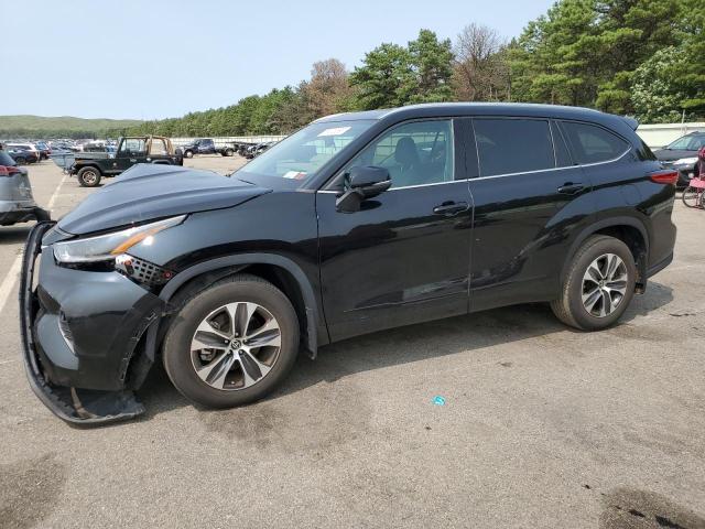 5TDGZRBH6MS113997 - 2021 TOYOTA HIGHLANDER XLE Սև լուսանկար 1