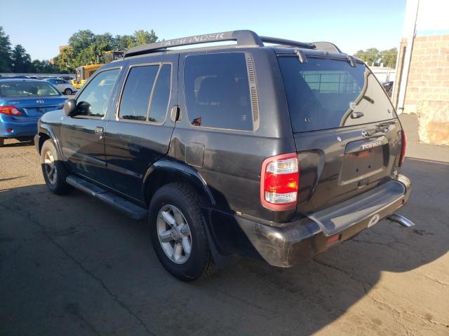 JN8DR09X74W807100 - 2004 NISSAN PATHFINDER LE BLACK photo 2