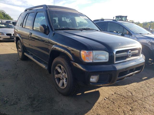 JN8DR09X74W807100 - 2004 NISSAN PATHFINDER LE BLACK photo 4