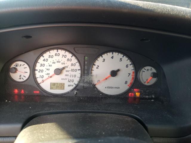 JN8DR09X74W807100 - 2004 NISSAN PATHFINDER LE BLACK photo 9