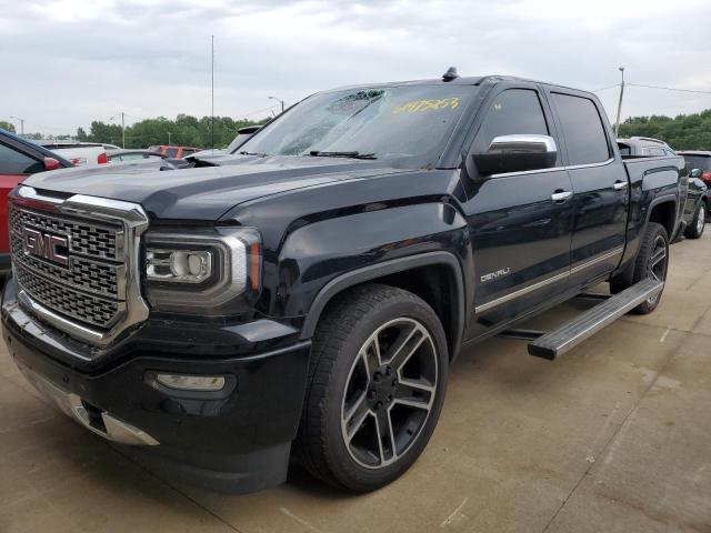 3GTP1PEJ6JG171600 - 2018 GMC SIERRA C1500 DENALI BLACK photo 1