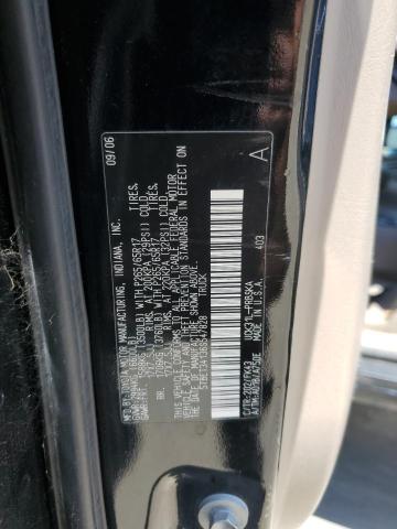 5TBET34136S547828 - 2006 TOYOTA TUNDRA DOUBLE CAB SR5 BLACK photo 12