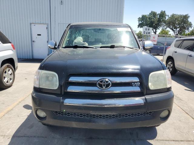 5TBET34136S547828 - 2006 TOYOTA TUNDRA DOUBLE CAB SR5 BLACK photo 5