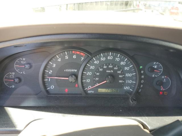 5TBET34136S547828 - 2006 TOYOTA TUNDRA DOUBLE CAB SR5 BLACK photo 9