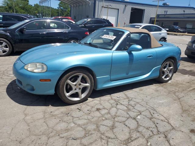 JM1NB353110211875 - 2001 MAZDA MX-5 MIATA BASE BLUE photo 1