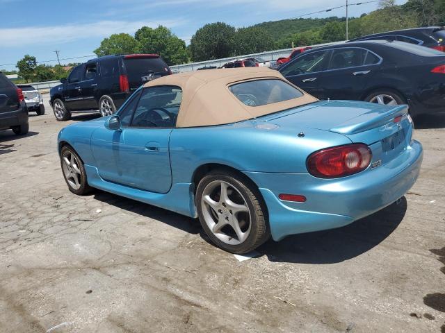 JM1NB353110211875 - 2001 MAZDA MX-5 MIATA BASE BLUE photo 2