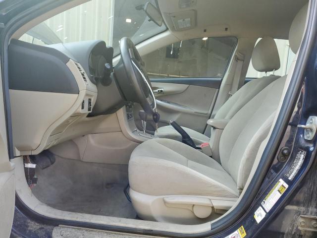 2T1BU4EE2DC107524 - 2013 TOYOTA COROLLA BASE BLUE photo 7