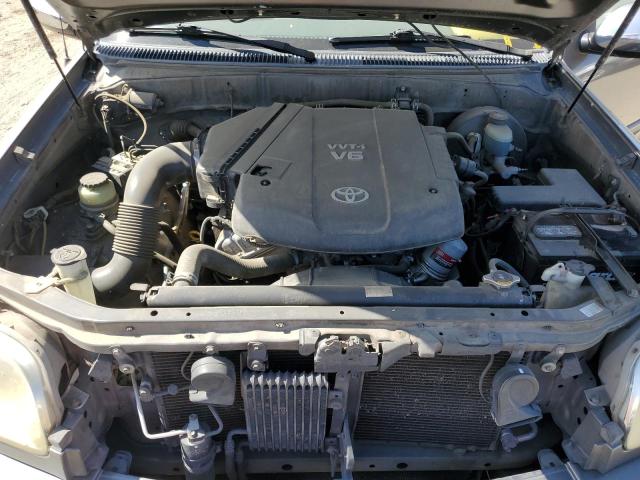 5TBRU34156S477215 - 2006 TOYOTA TUNDRA ACCESS CAB SR5 GRAY photo 11