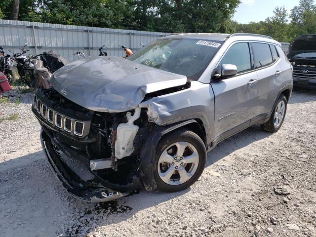 3C4NJDBBXHT646489 - 2017 JEEP COMPASS LATITUDE SILVER photo 1