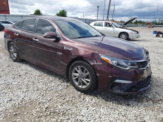 5XXGT4L39KG332300 - 2019 KIA OPTIMA LX MAROON photo 4