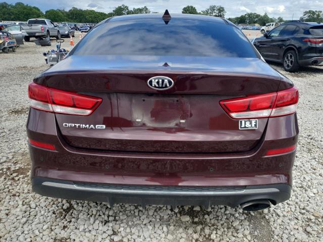 5XXGT4L39KG332300 - 2019 KIA OPTIMA LX MAROON photo 6