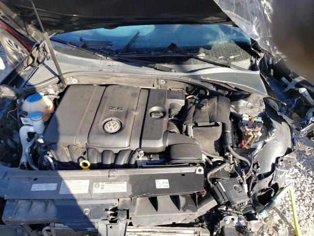 1VWAP7A34EC021258 - 2014 VOLKSWAGEN PASSAT S BLACK photo 11