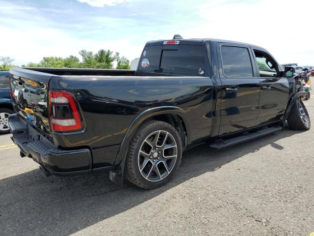 1C6SRFRT0KN825757 - 2019 RAM 1500 LARAMIE BLACK photo 3