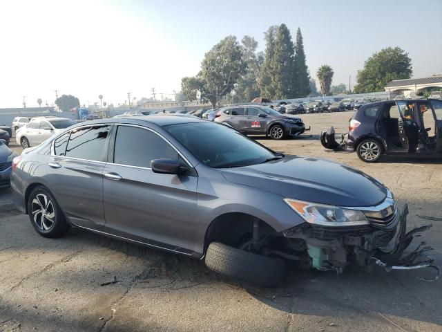 1HGCR2F31HA098883 - 2017 HONDA ACCORD LX GRAY photo 4