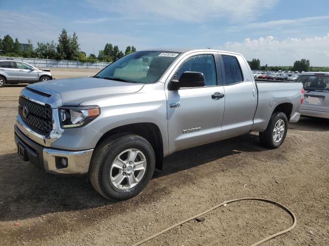 5TFUY5F10MX022682 - 2021 TOYOTA TUNDRA DOUBLE CAB SR/SR5 SILVER photo 1