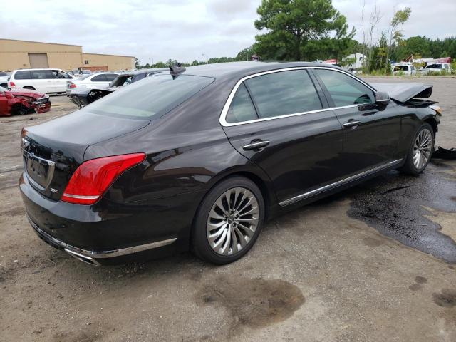 KMHG34JA7JU037203 - 2018 GENESIS G90 PREMIUM BLACK photo 3