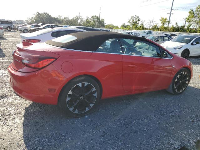 W04WJ3N52HG073980 - 2017 BUICK CASCADA SPORT TOURING RED photo 3