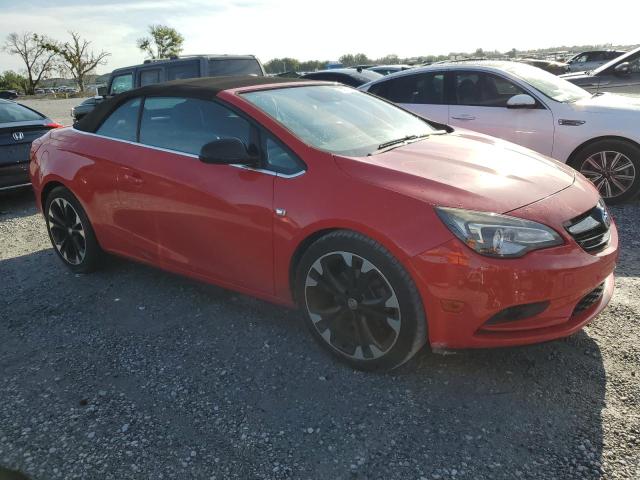 W04WJ3N52HG073980 - 2017 BUICK CASCADA SPORT TOURING RED photo 4