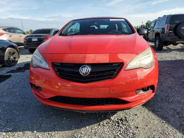 W04WJ3N52HG073980 - 2017 BUICK CASCADA SPORT TOURING RED photo 5