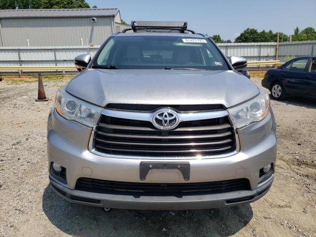5TDJKRFH0ES005090 - 2014 TOYOTA HIGHLANDER XLE Gümüş foto 5
