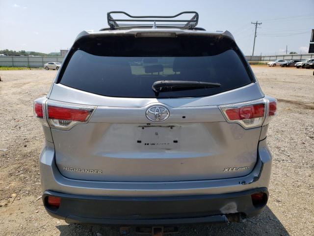 5TDJKRFH0ES005090 - 2014 TOYOTA HIGHLANDER XLE Gümüş foto 6