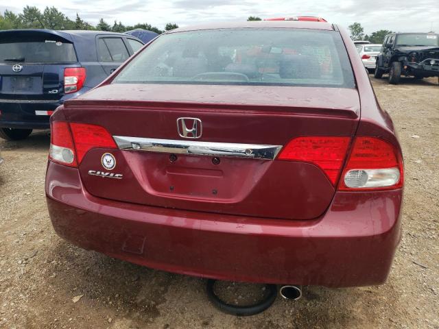 19XFA1F65AE017572 - 2010 HONDA CIVIC LX-S 勃艮第红 照片 6