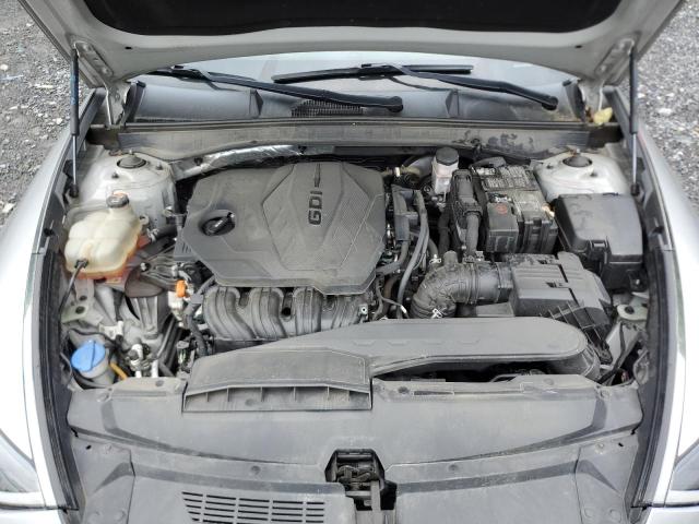5NPEG4JA0MH122849 - 2021 HYUNDAI SONATA SE SILVER photo 11