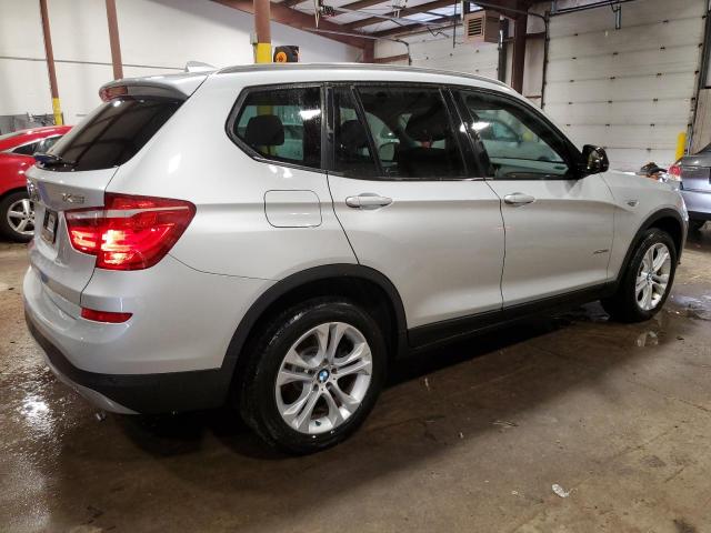 5UXWX7C56H0U41339 - 2017 BMW X3 XDRIVE35I SILVER photo 3