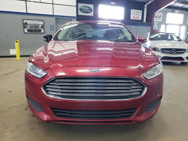 1FA6P0H7XF5121823 - 2015 FORD FUSION SE RED photo 5