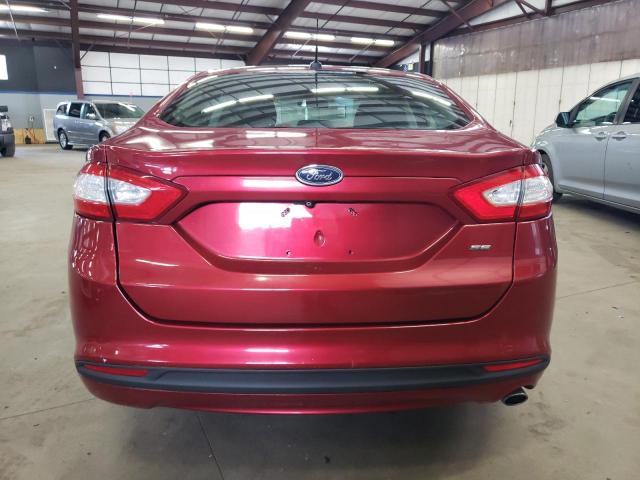 1FA6P0H7XF5121823 - 2015 FORD FUSION SE RED photo 6