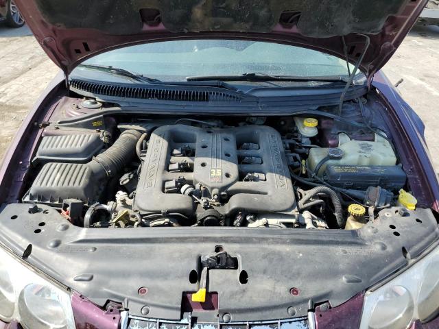 2C3HE66G3XH588949 - 1999 CHRYSLER 300M BURGUNDY photo 11