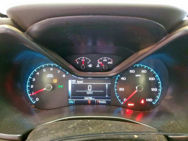 1GCGSCEN5J1146985 - 2018 CHEVROLET COLORADO LT BLACK photo 9