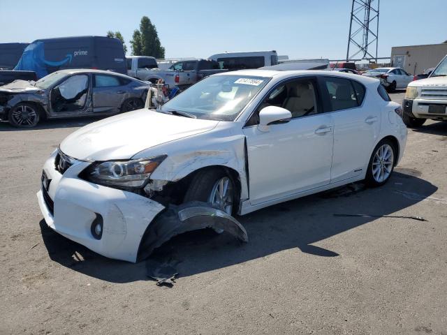 JTHKD5BH1D2171989 - 2013 LEXUS CT 200 WHITE photo 1