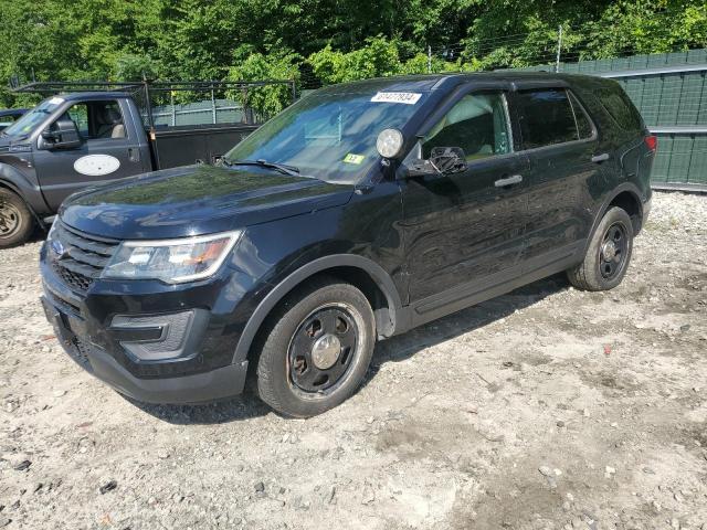 1FM5K8ARXGGB07002 - 2016 FORD EXPLORER POLICE INTERCEPTOR 黑色 照片 1