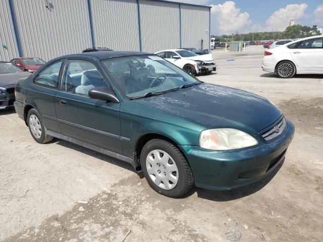 1HGEJ622XYL083677 - 2000 HONDA CIVIC DX GREEN photo 4