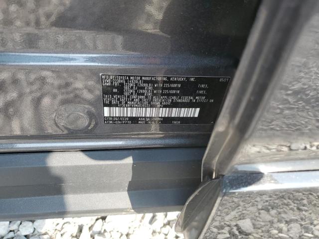 4T3E6RFVXMU039322 - 2021 TOYOTA RAV4 XSE GRAY photo 13