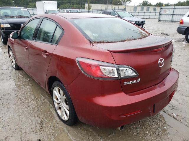 JM1BL1S50A1100982 - 2010 MAZDA MAZDA3 S RED photo 3